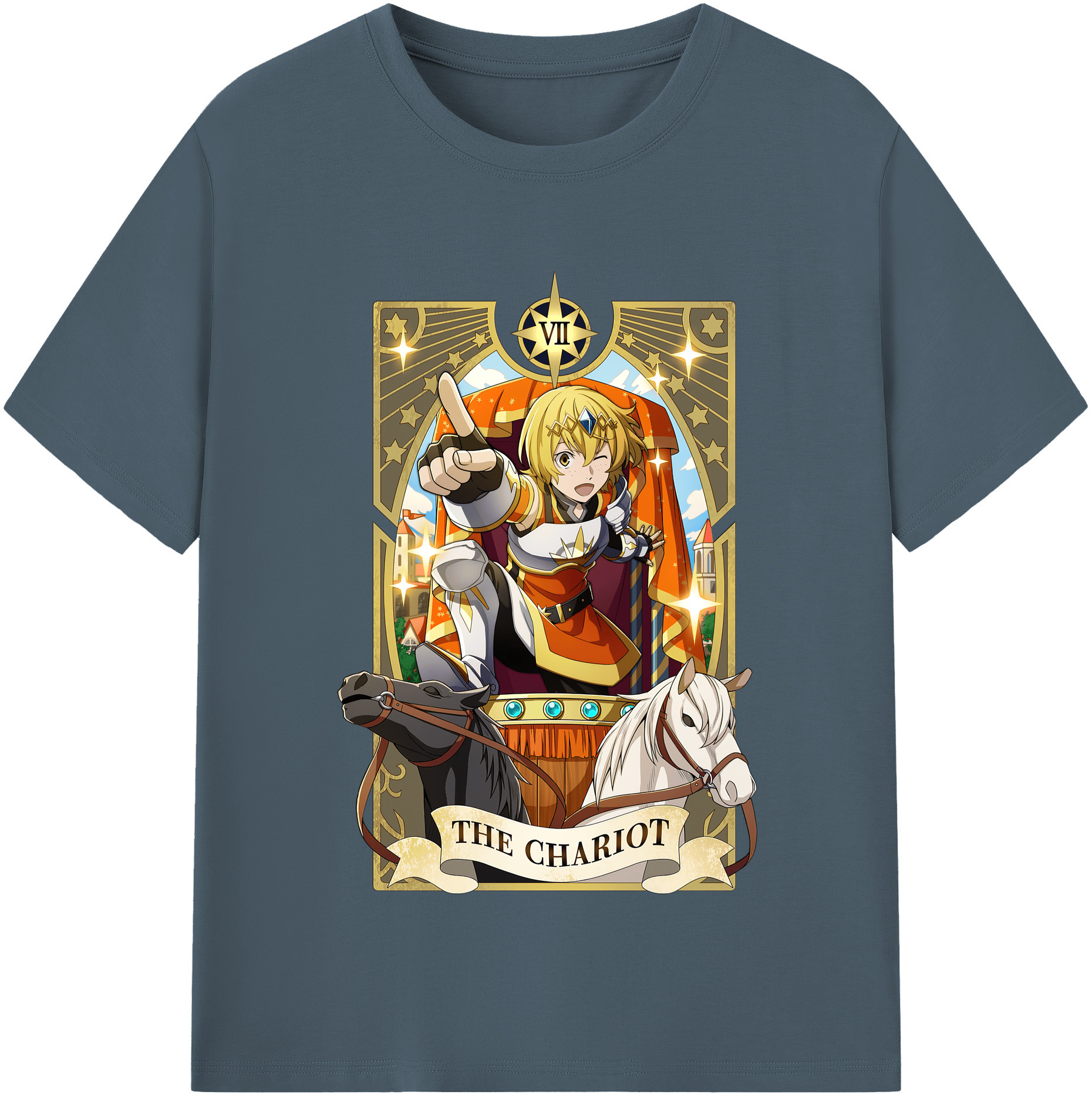 （画像用） 文豪ストレイドッグス Bungo Stray Dogs 綿100％半袖Tシャツ（フロントプリント）